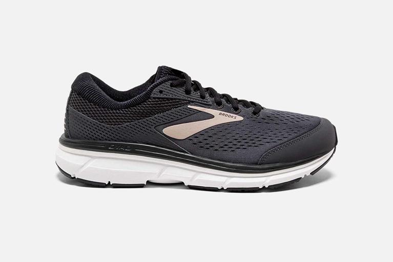 Brooks Dyad 10 Men's Road Running Shoes - Grey (27130-IOWU)